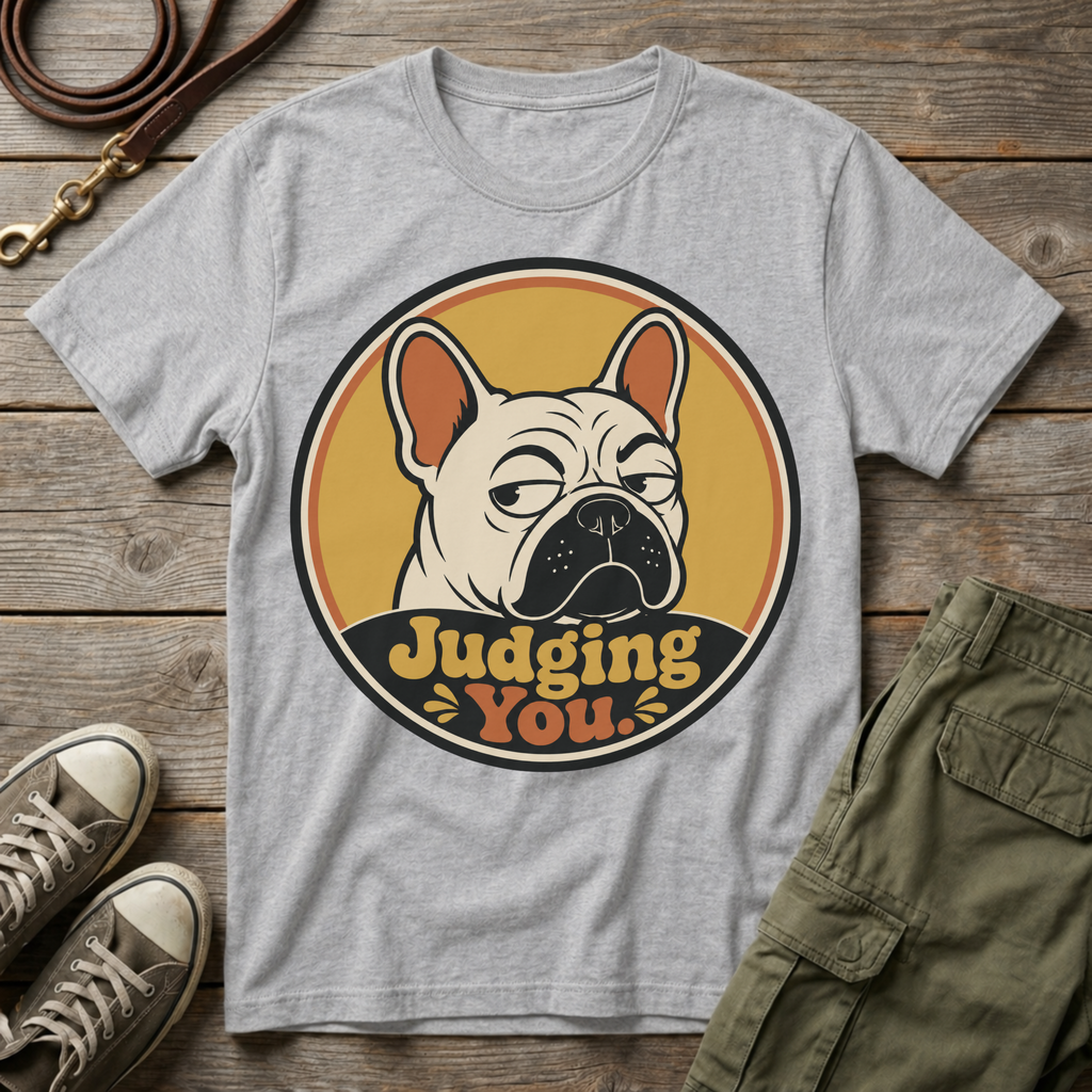 Frenchie Judging You T-Shirt