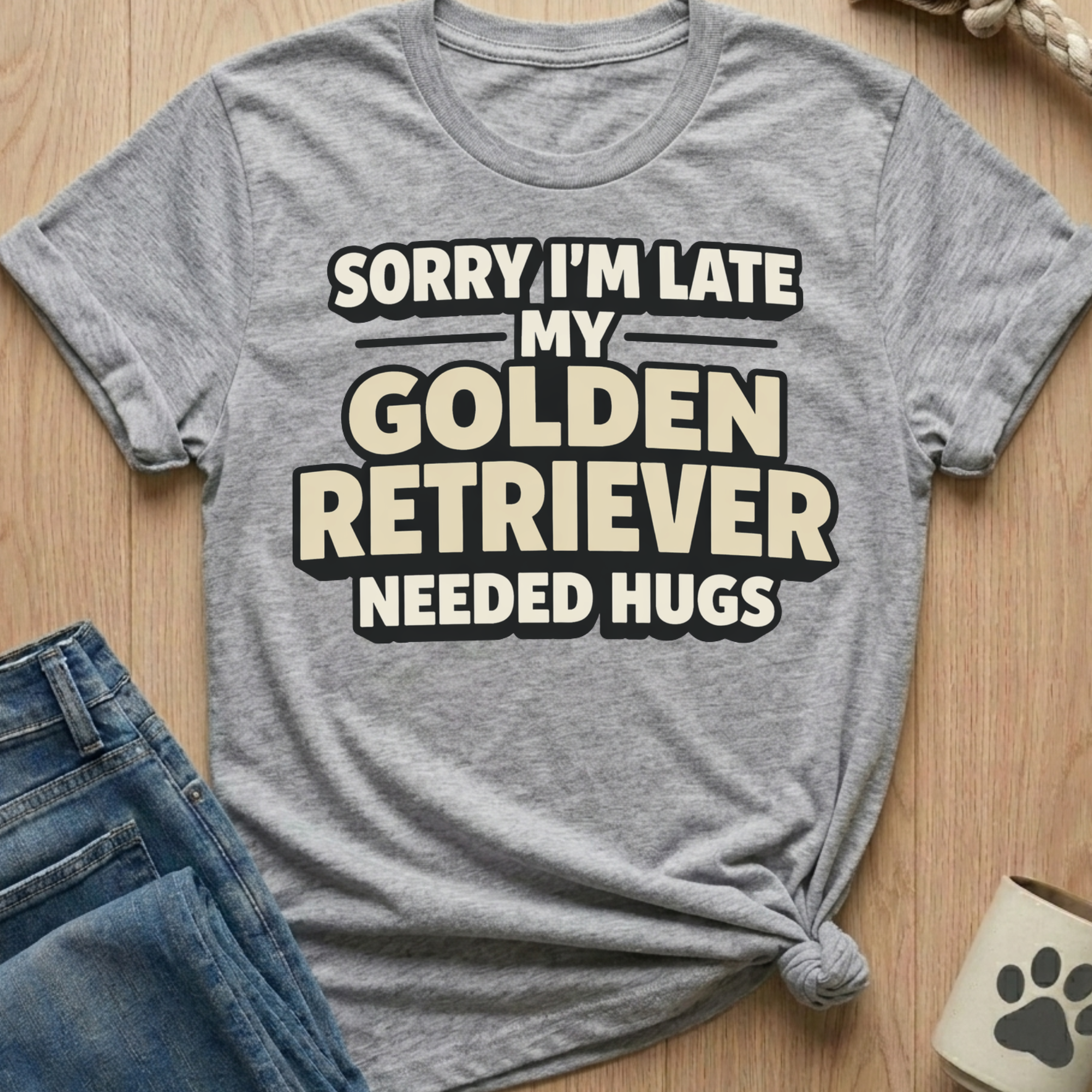 My Golden Needed Hugs T-Shirt