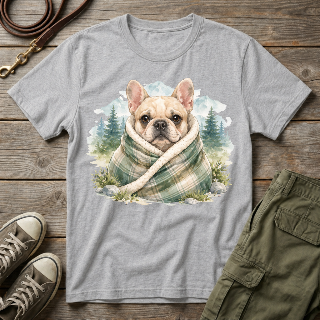 Cozy Mountain Frenchie T-Shirt