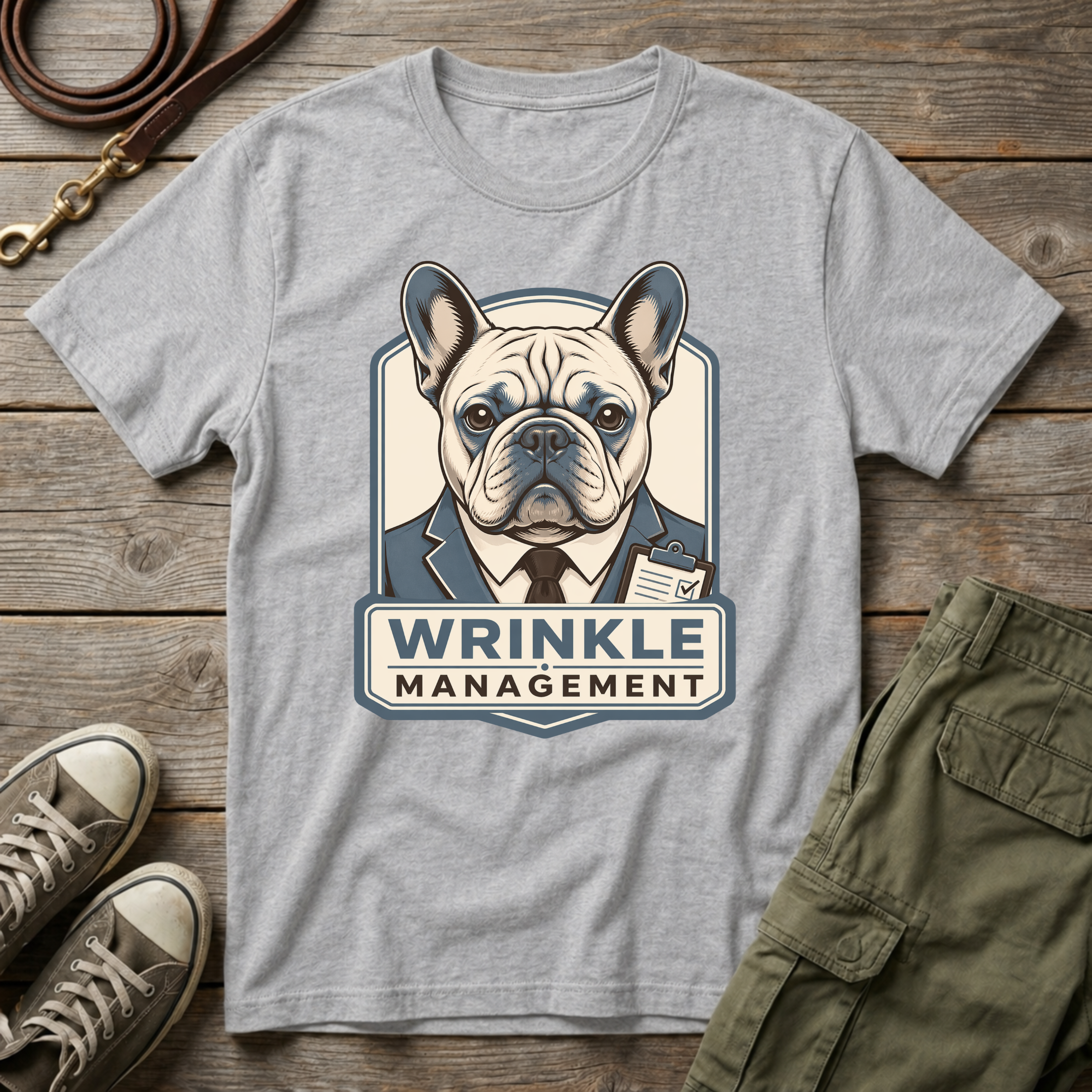 Frenchie Wrinkle Management T-Shirt
