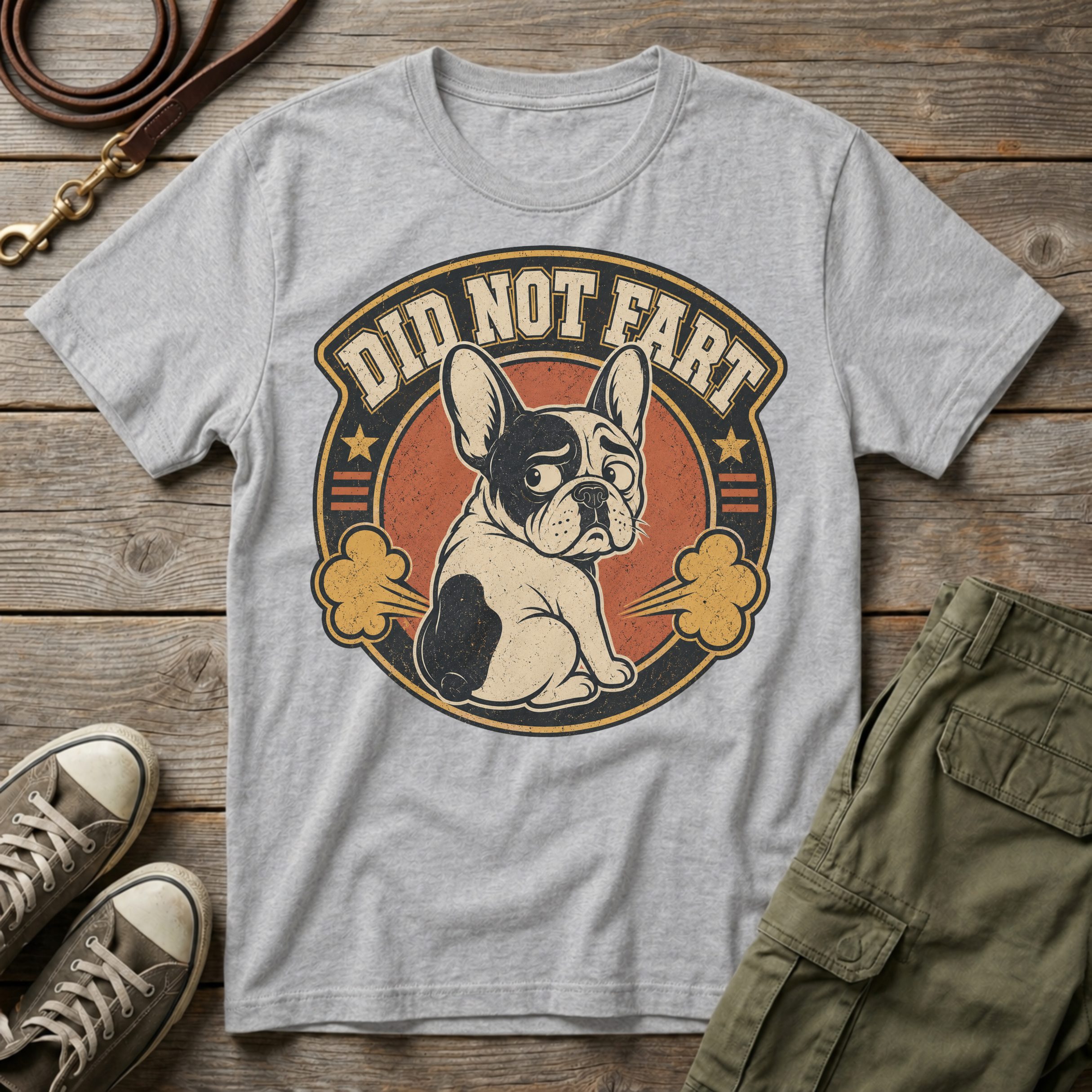 Frenchie Did Not Fart T-Shirt