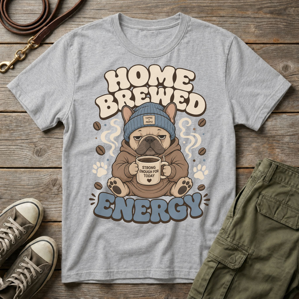 Frenchie Home Brewed T-Shirt