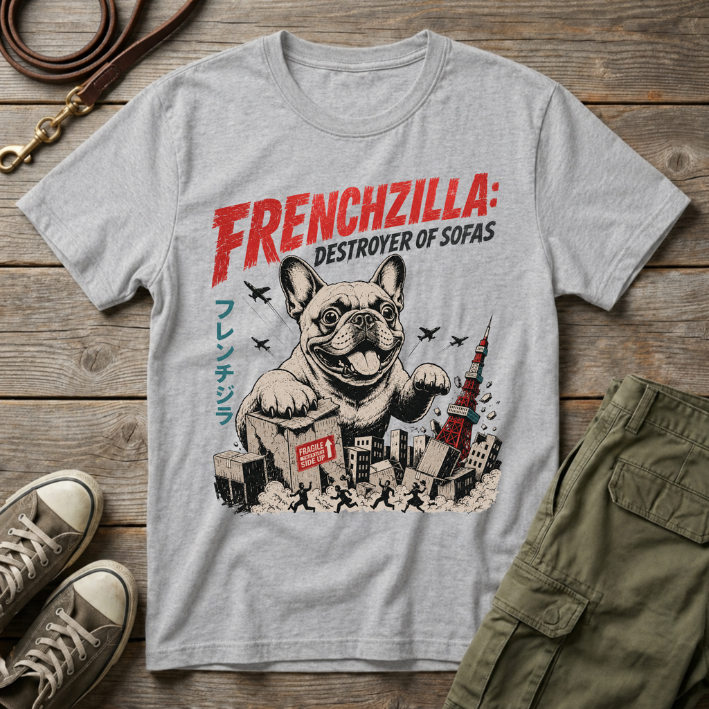 Frenchie Frenchzilla T-Shirt