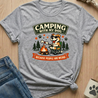 Camping With Dog T-Shirt