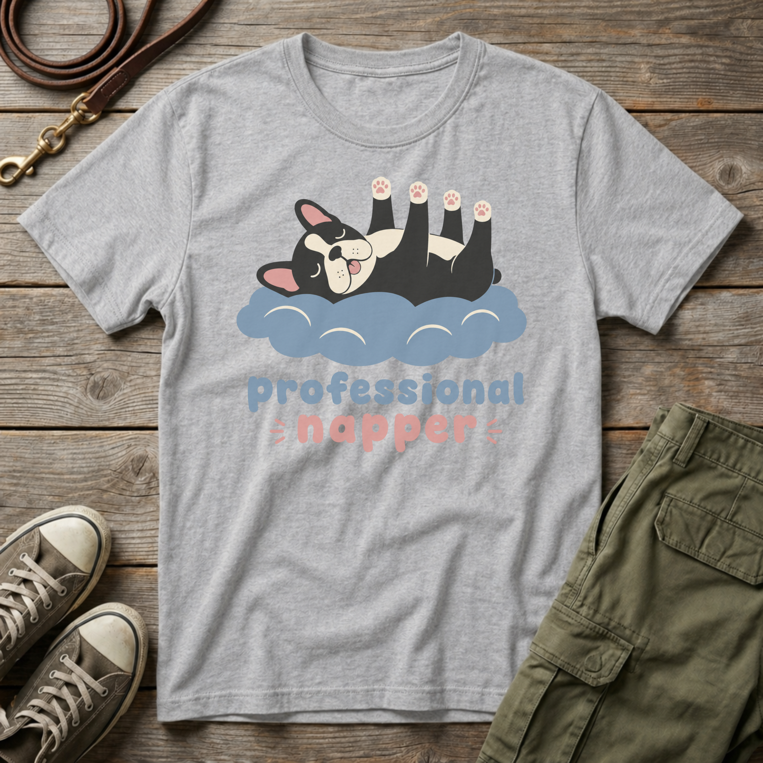 Frenchie Professional Napper T-Shirt