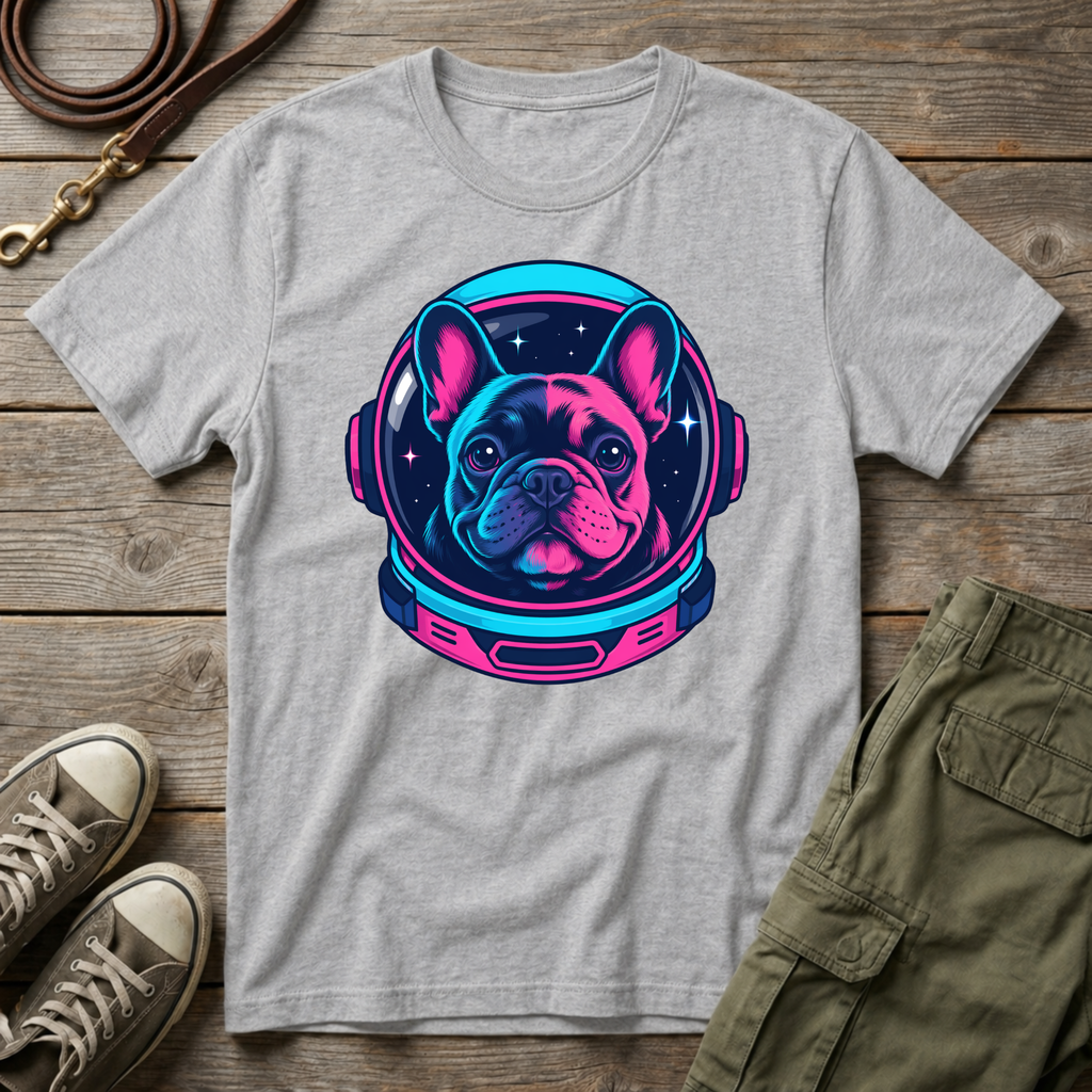 Space Frenchie T-Shirt