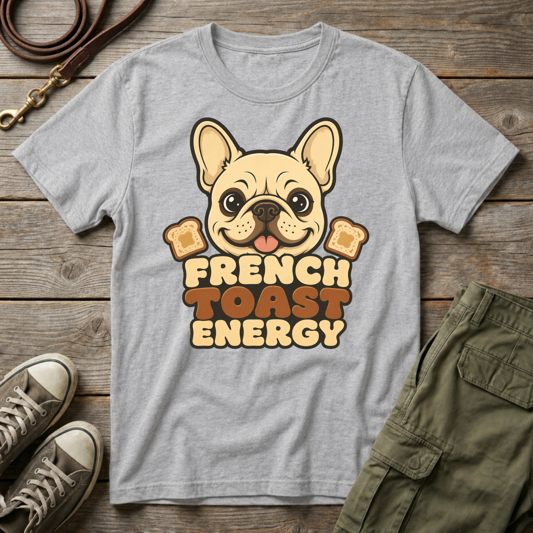 Frenchie French Toast T-Shirt