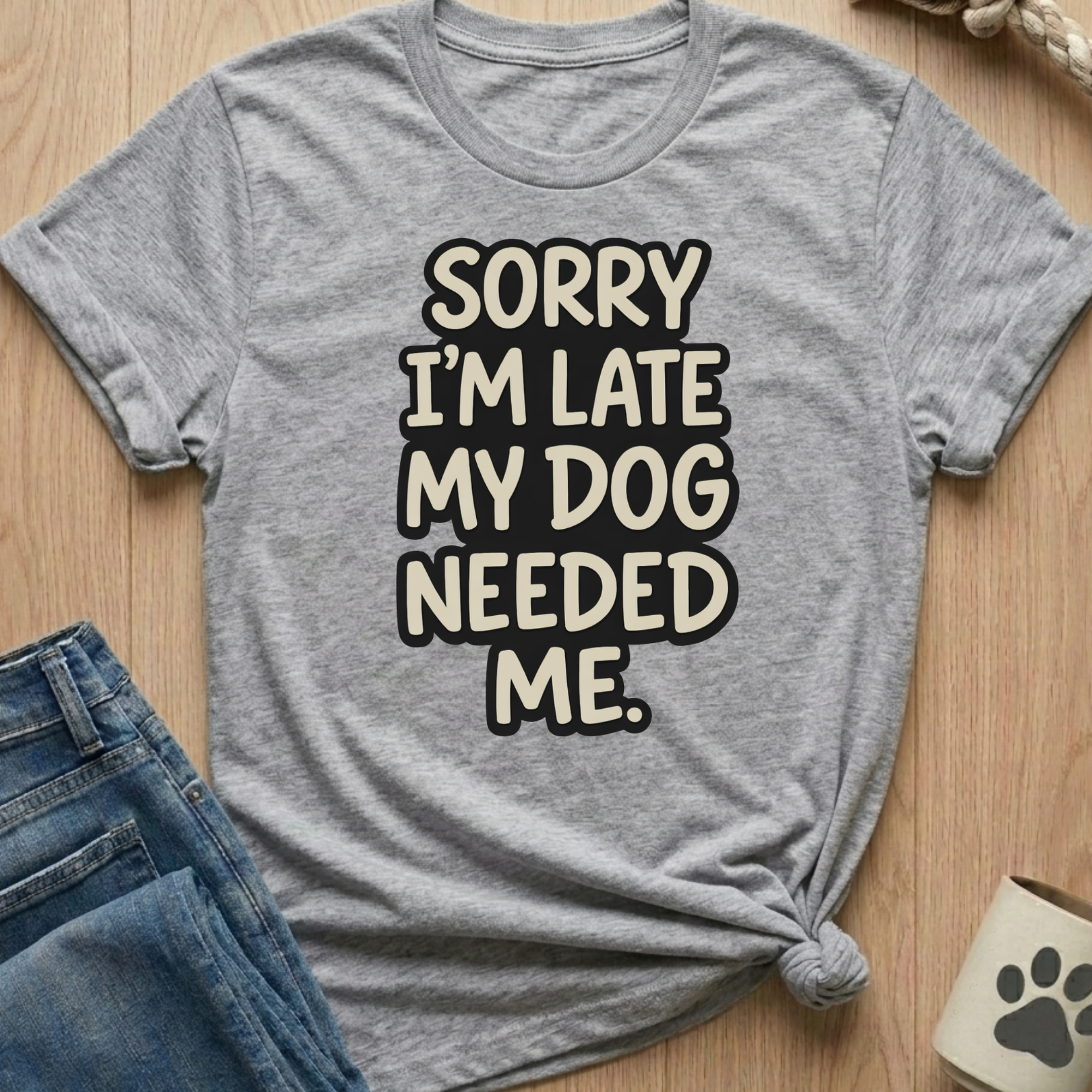 Dog Needed Me T-Shirt