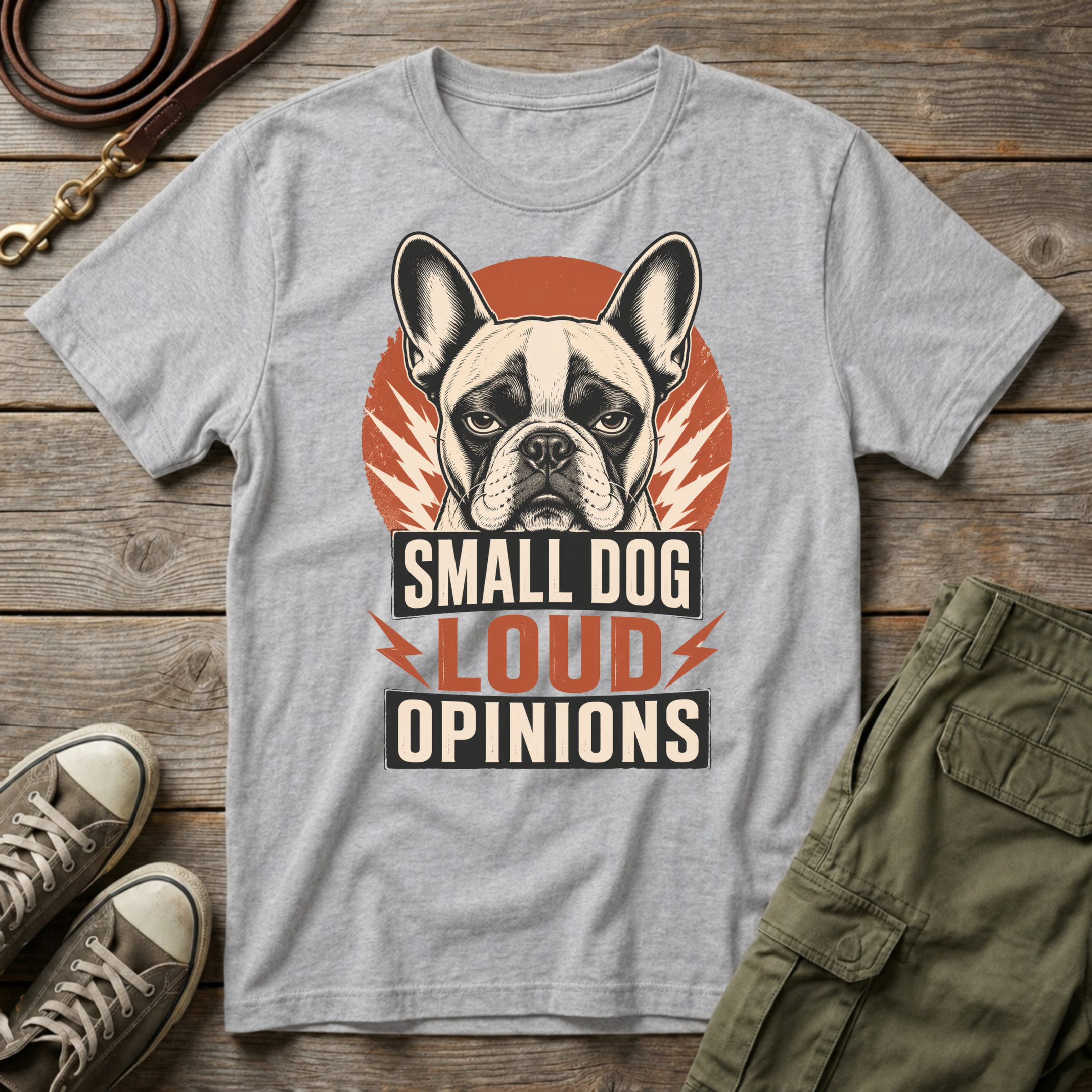 Frenchie Loud Opinions T-Shirt