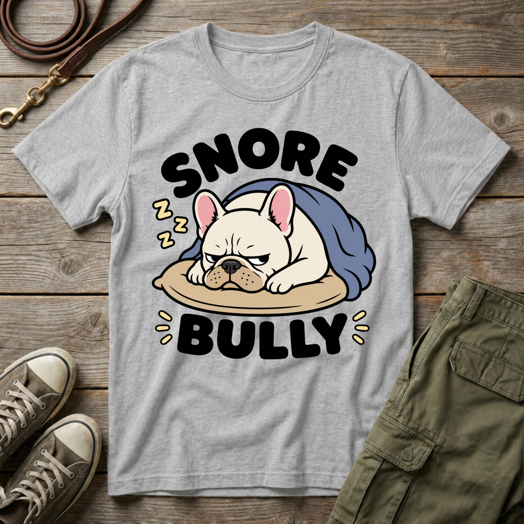 Frenchie Snore Bully T-Shirt