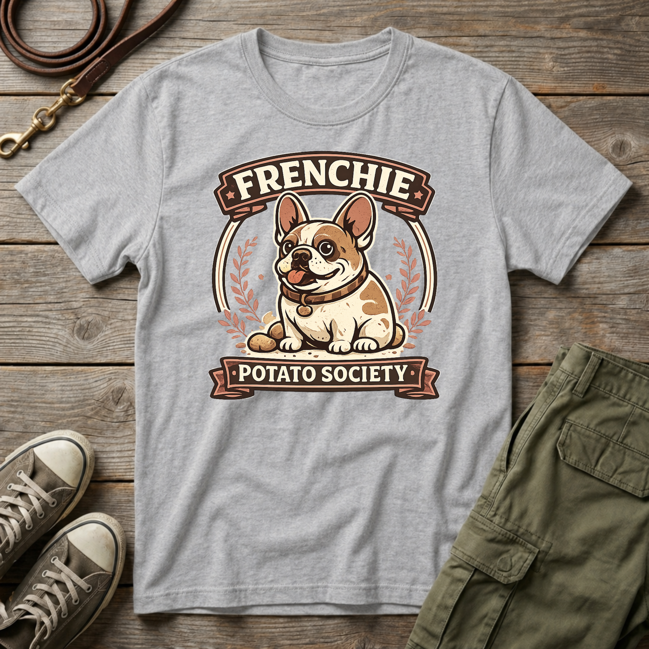 Frenchie Potato Society T-Shirt