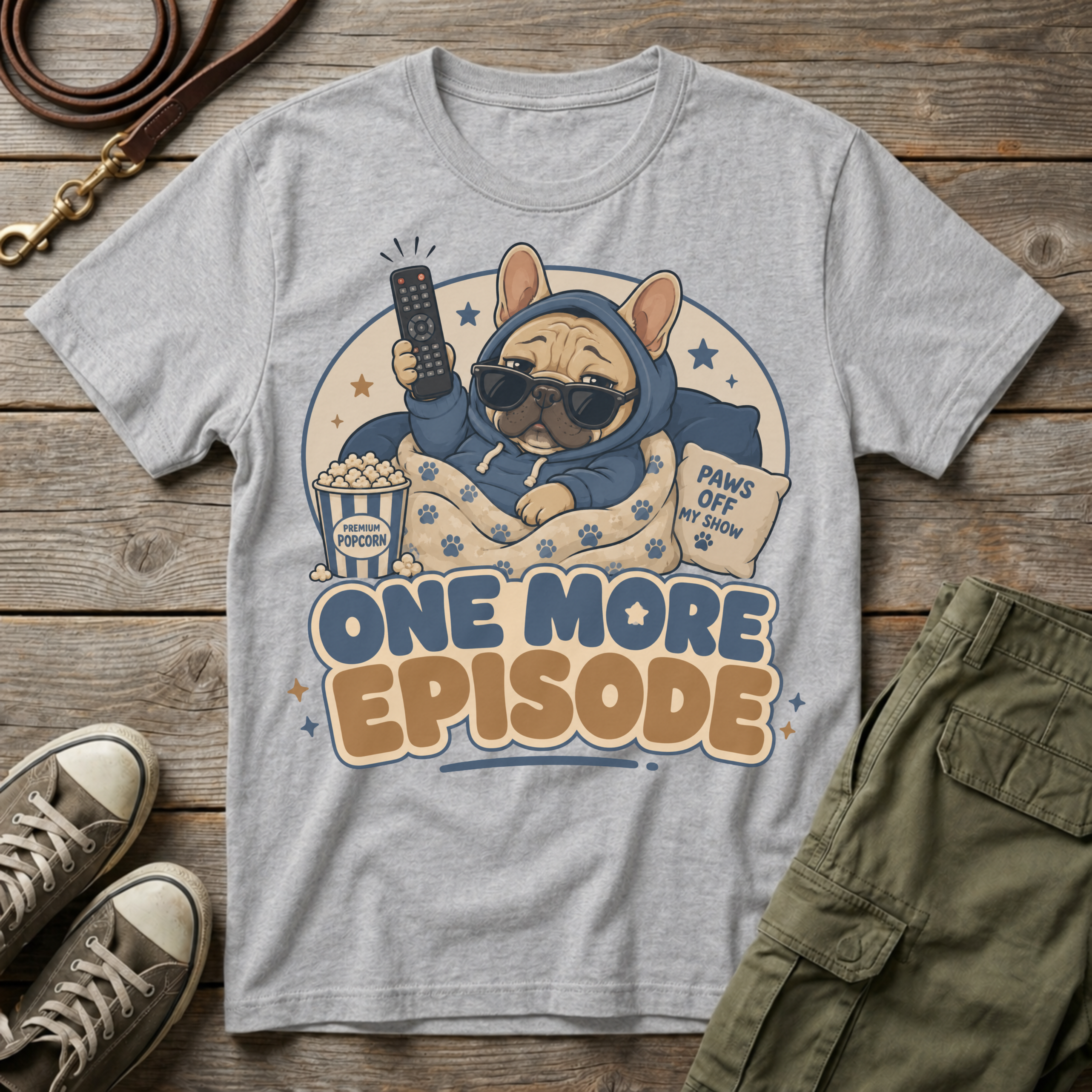 Frenchie One More Episode T-Shirt