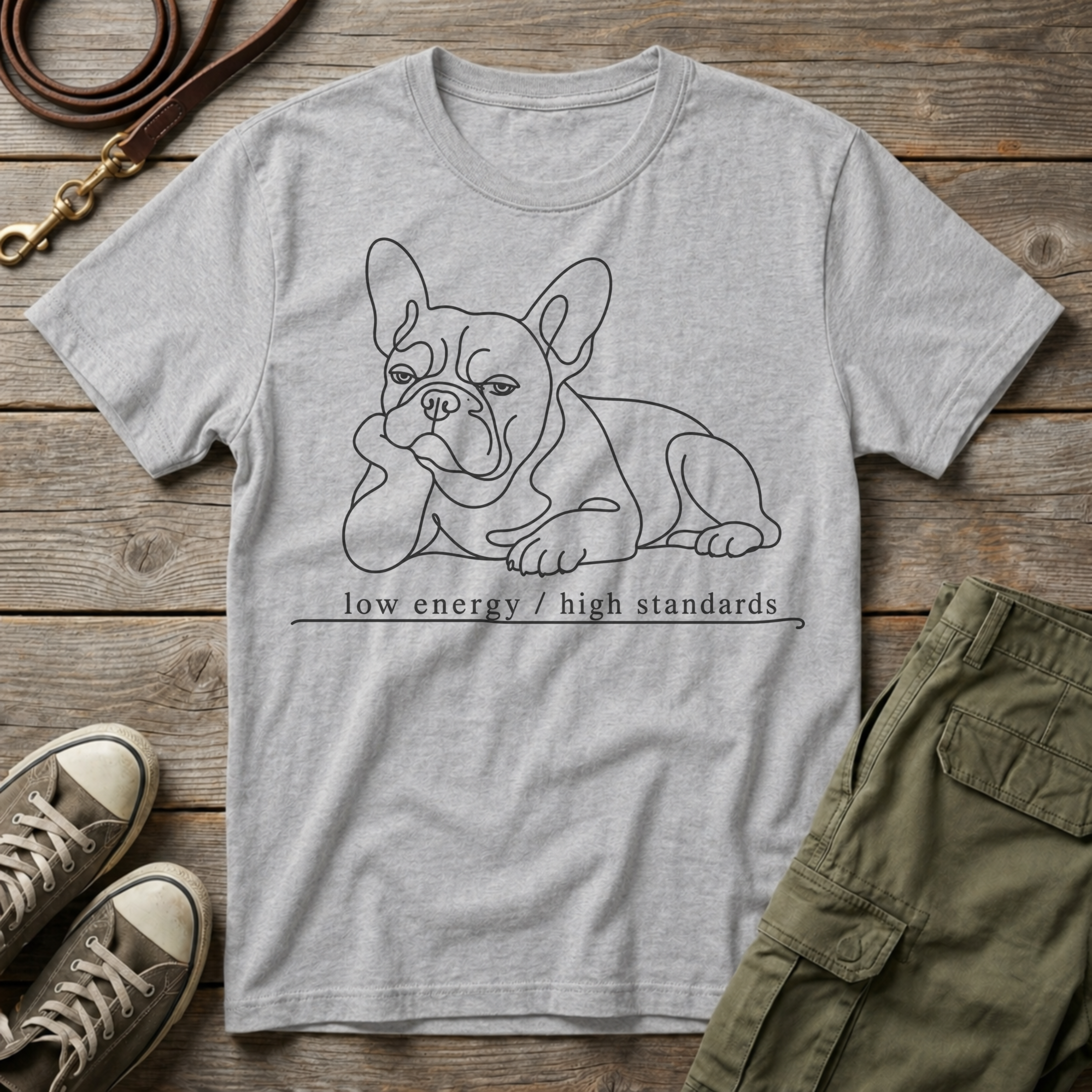 Frenchie High Standards T-Shirt
