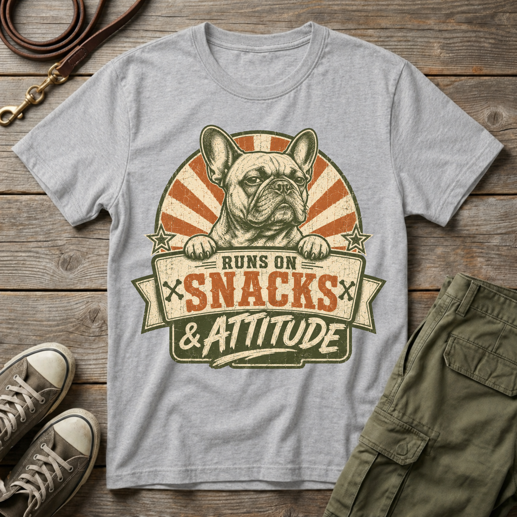 Runs on Snacks and Attitude T-Shirt