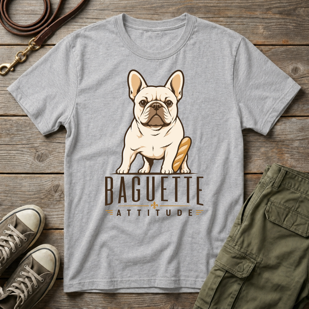 Baguette Frenchie T-Shirt
