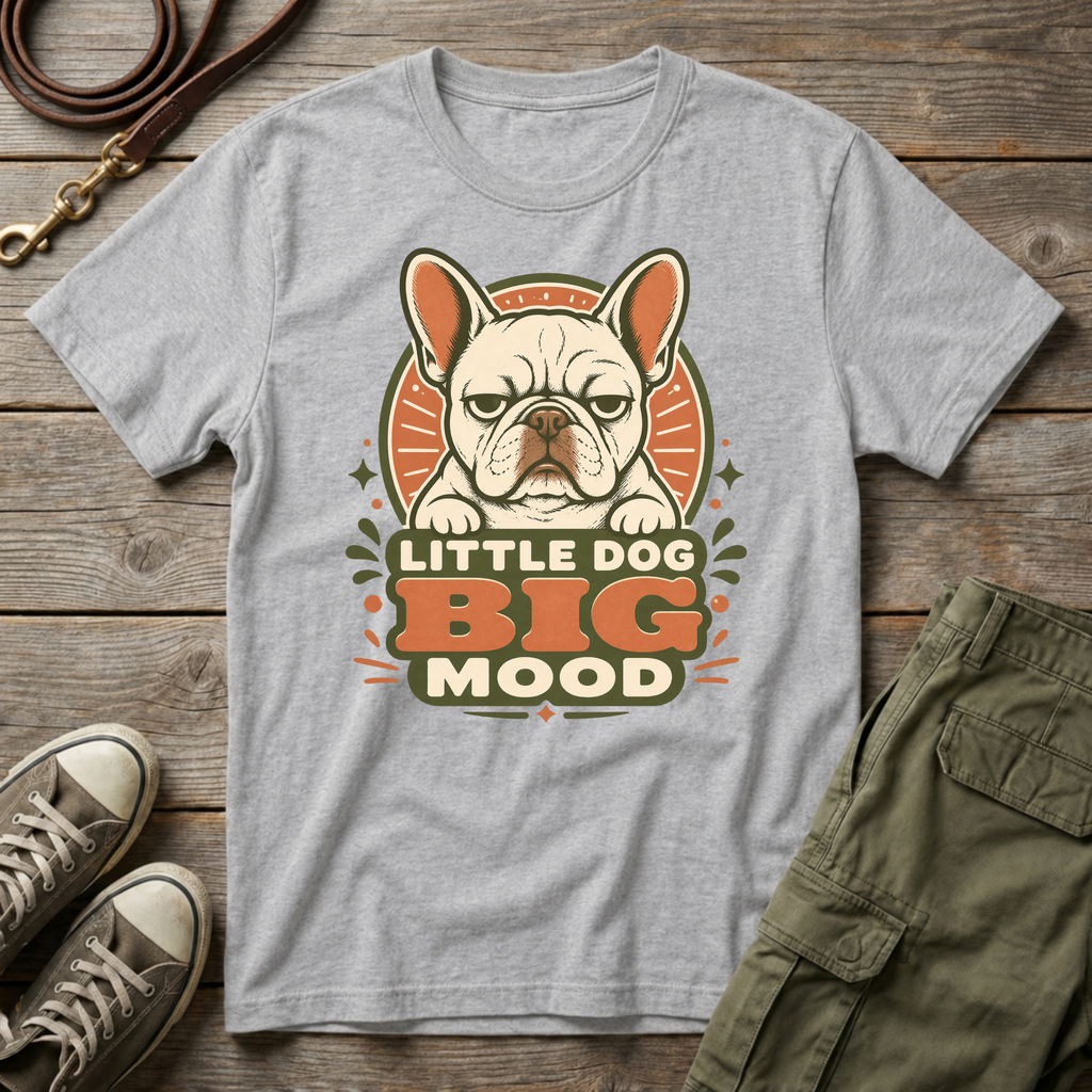 Frenchie Big Mood T-Shirt