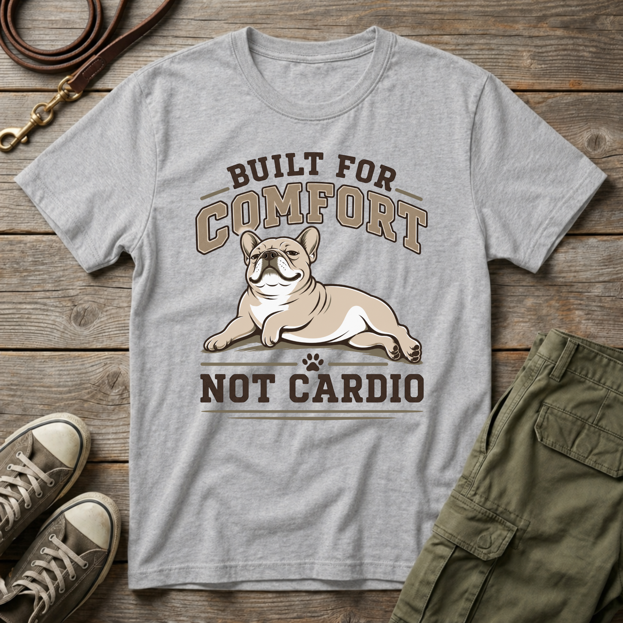 Frenchie Built For Comfort T-Shirt