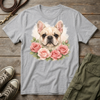 Frenchie Roses T-Shirt