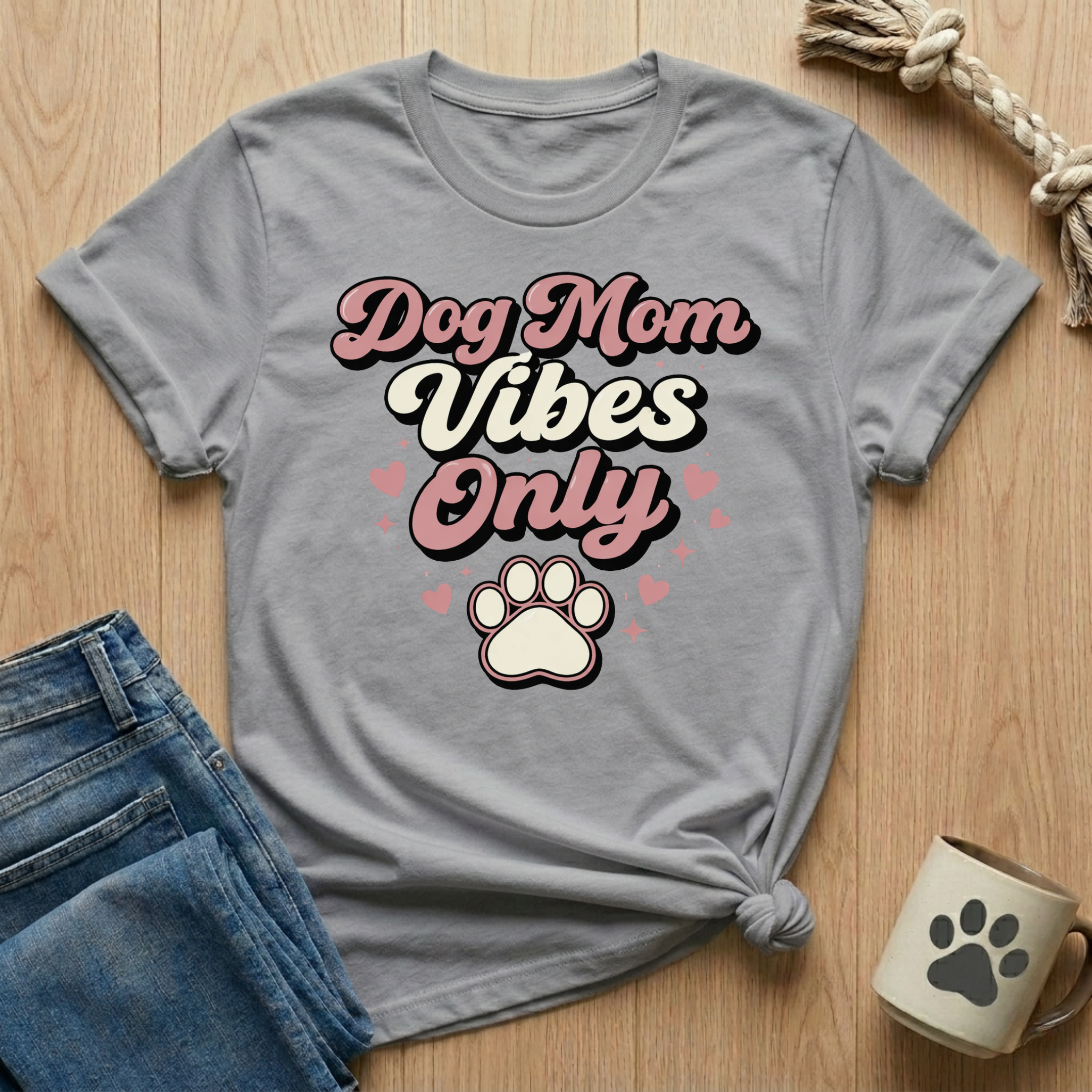 Dog Mom Vibes T-Shirt