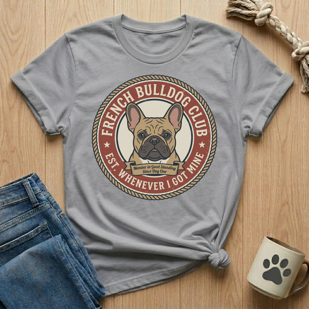 French Bulldog Club T-Shirt