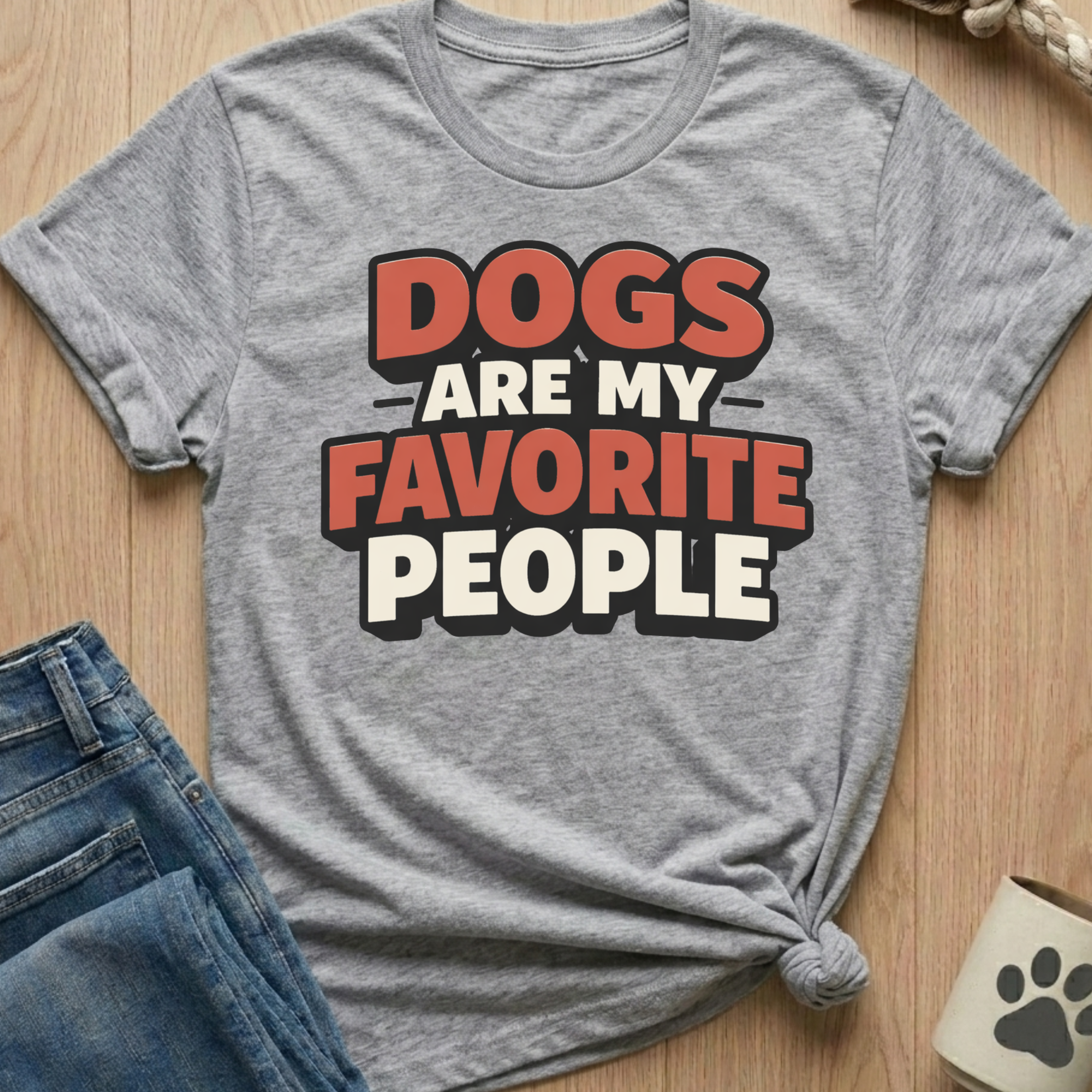 Dogs Are My Fave People T-Shirt
