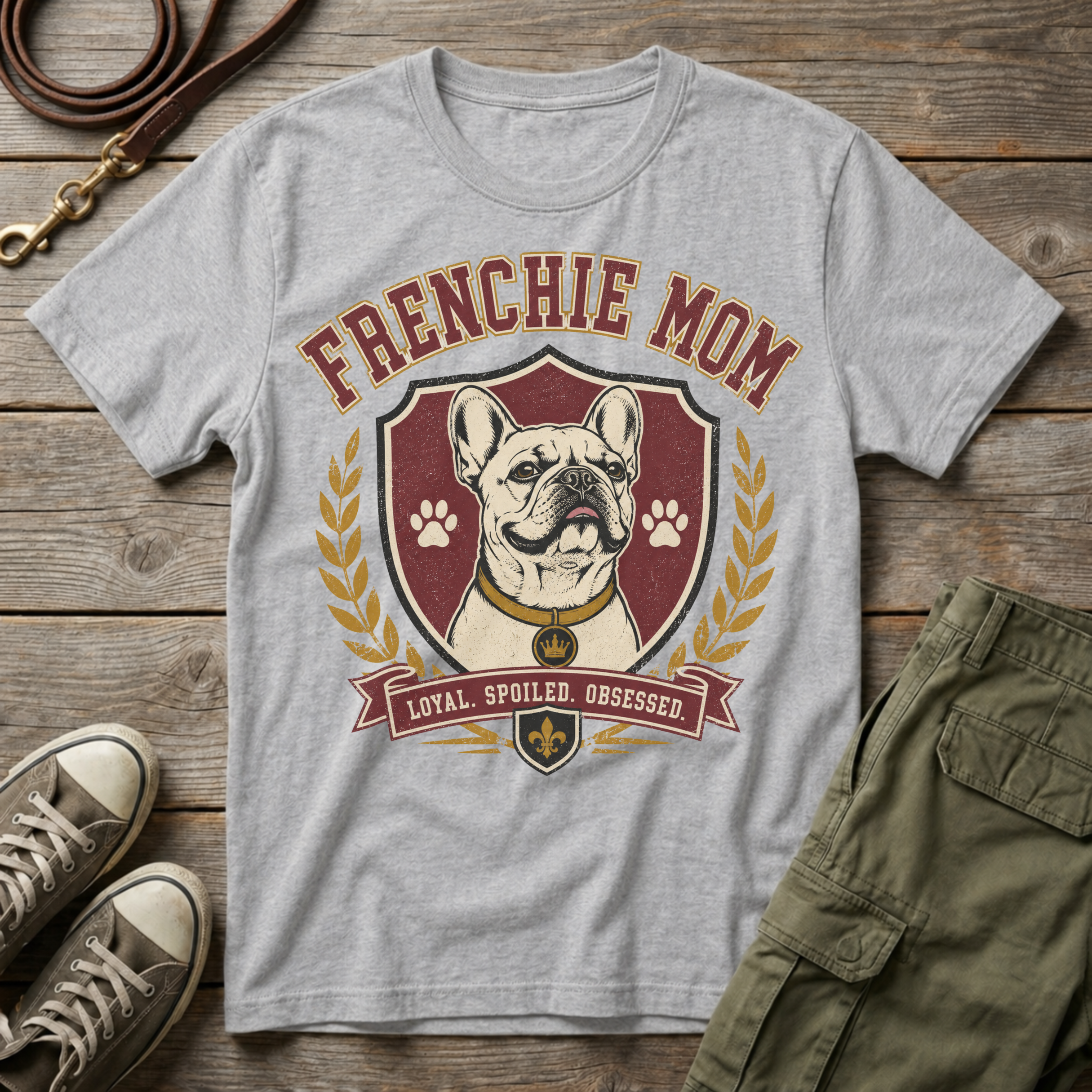 Frenchie Mom T-Shirt