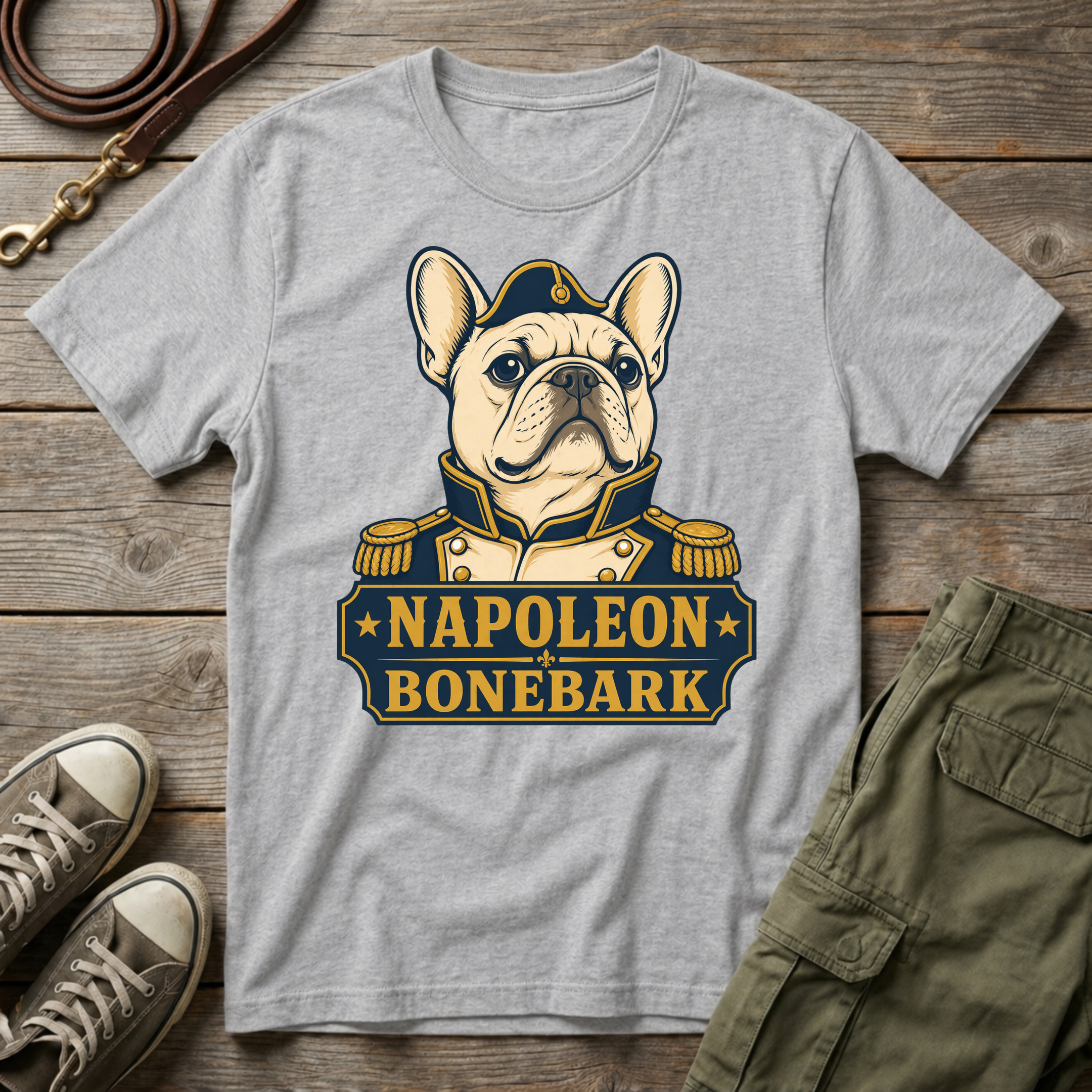 Frenchie Bonebark T-Shirt