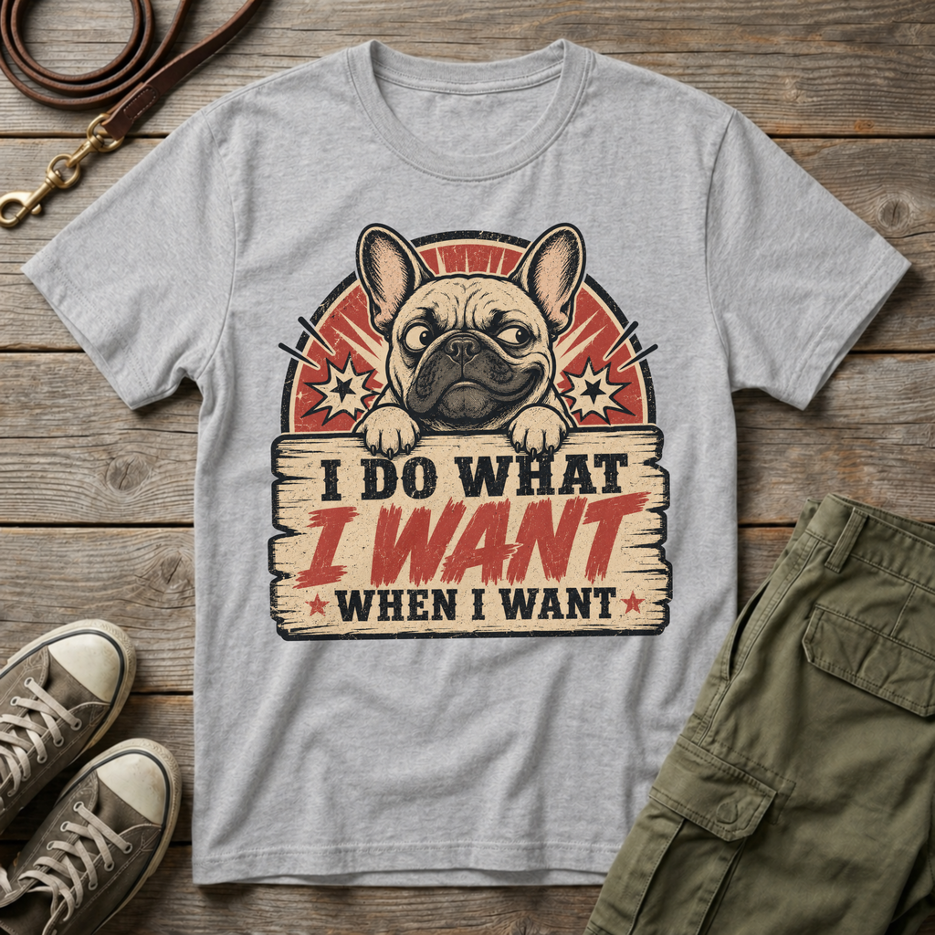I Do What I Want When I Want T-Shirt
