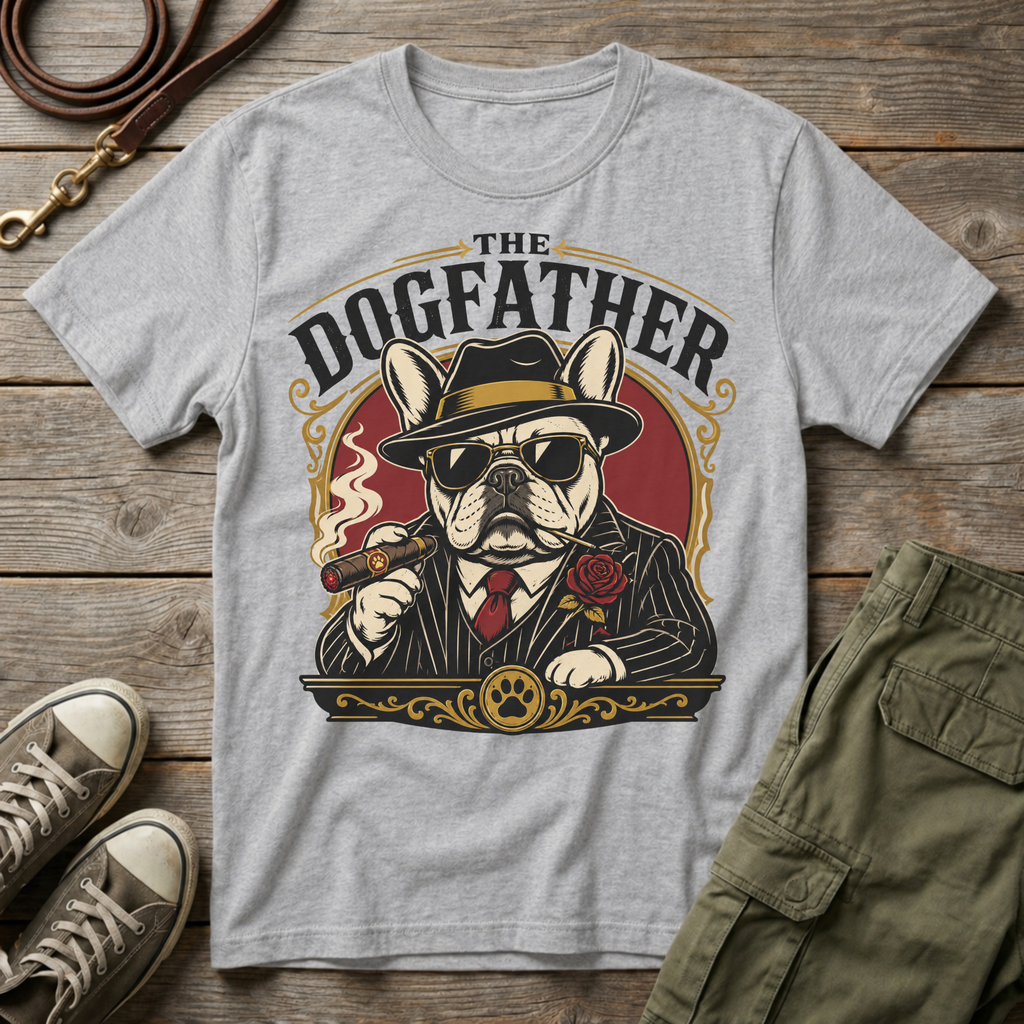 Frenchie Dog Father T-Shirt