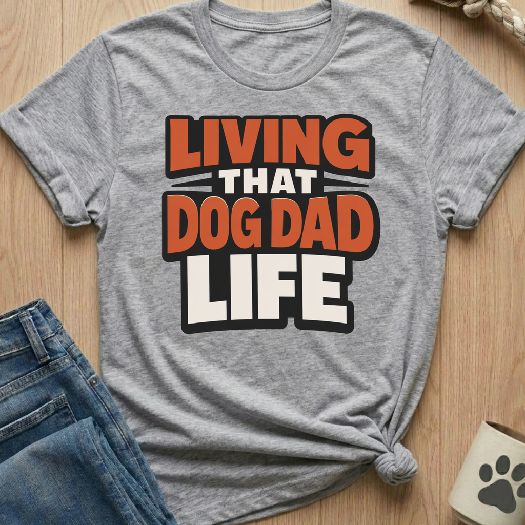 Dog Dad Life T-Shirt