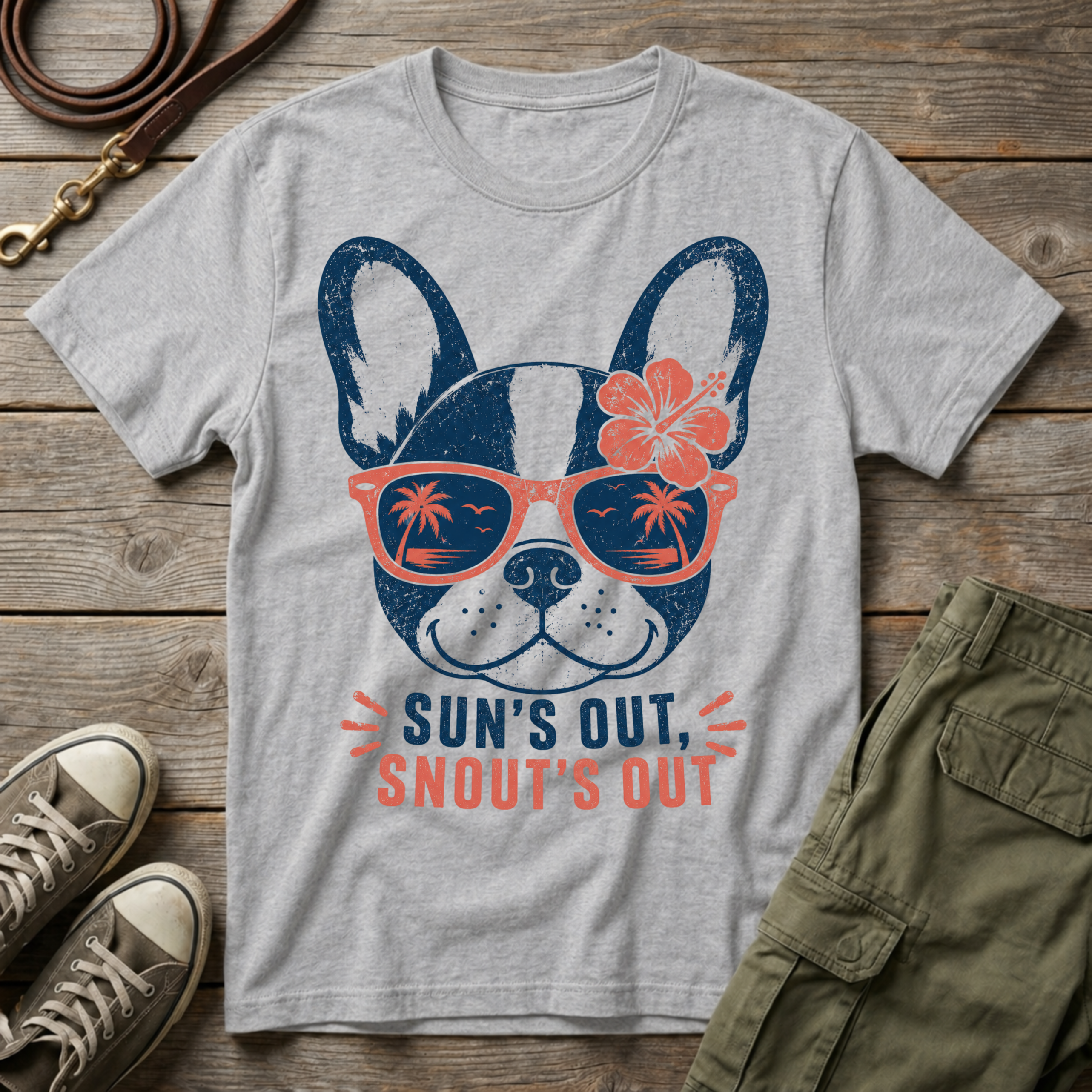 Frenchie Snout's Out T-Shirt