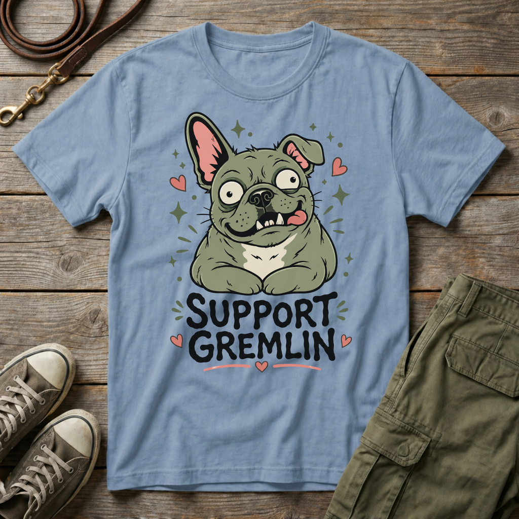 Frenchie Support Gremlin T-Shirt