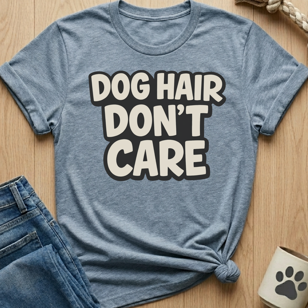 Dog Hair Don't Care T-Shirt