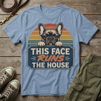 Sunset Frenchie Runs The House T-Shirt