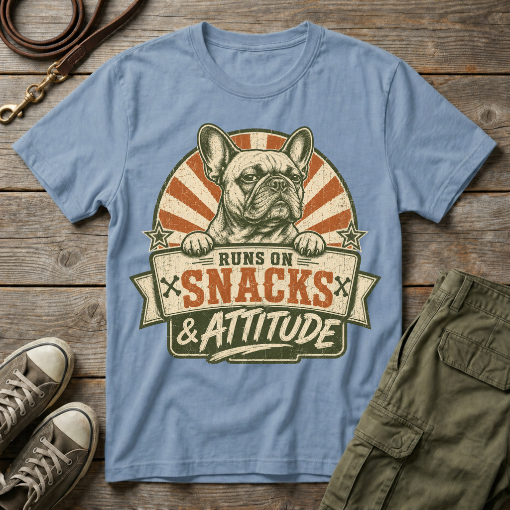 Runs on Snacks and Attitude T-Shirt