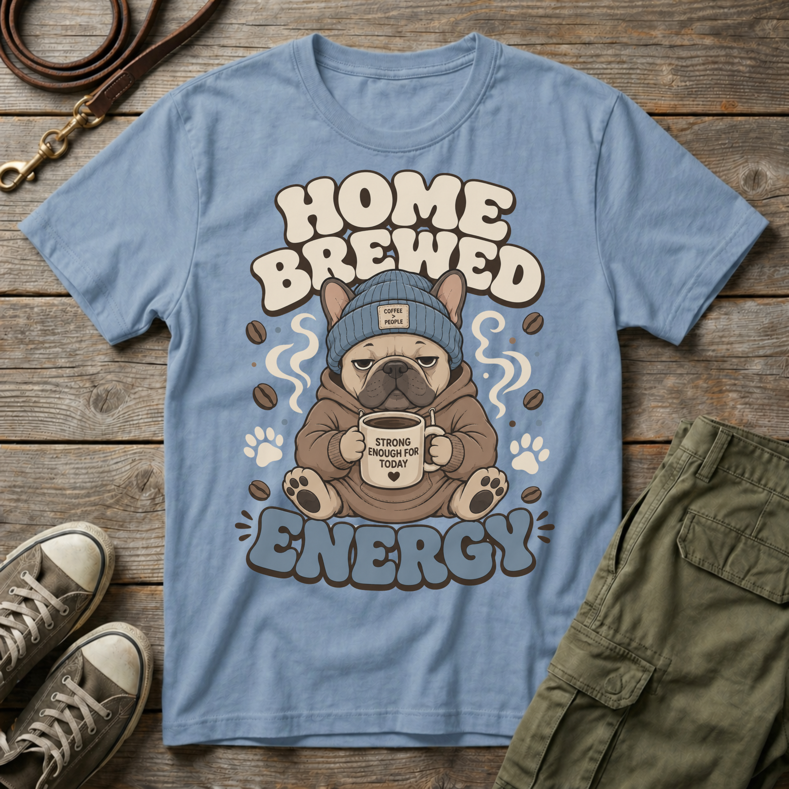 Frenchie Home Brewed T-Shirt