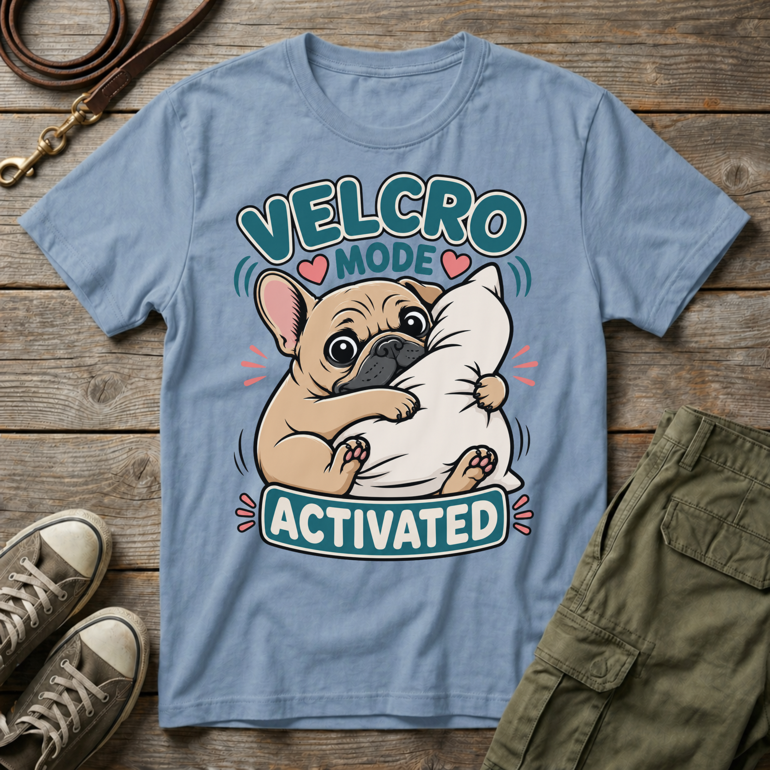 Velcro Mode Activated T-Shirt