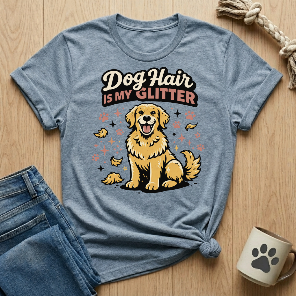 Dog Hair Is My Glitter T-Shirt