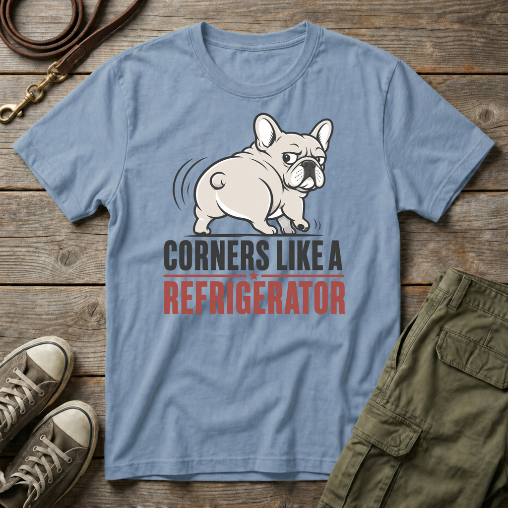 Frenchie Corners LIke A Fridge T-Shirt