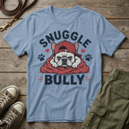 Frenchie Snuggle Bully Cap T-Shirt