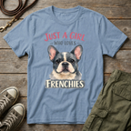 Girl Loves Frenchies T-Shirt