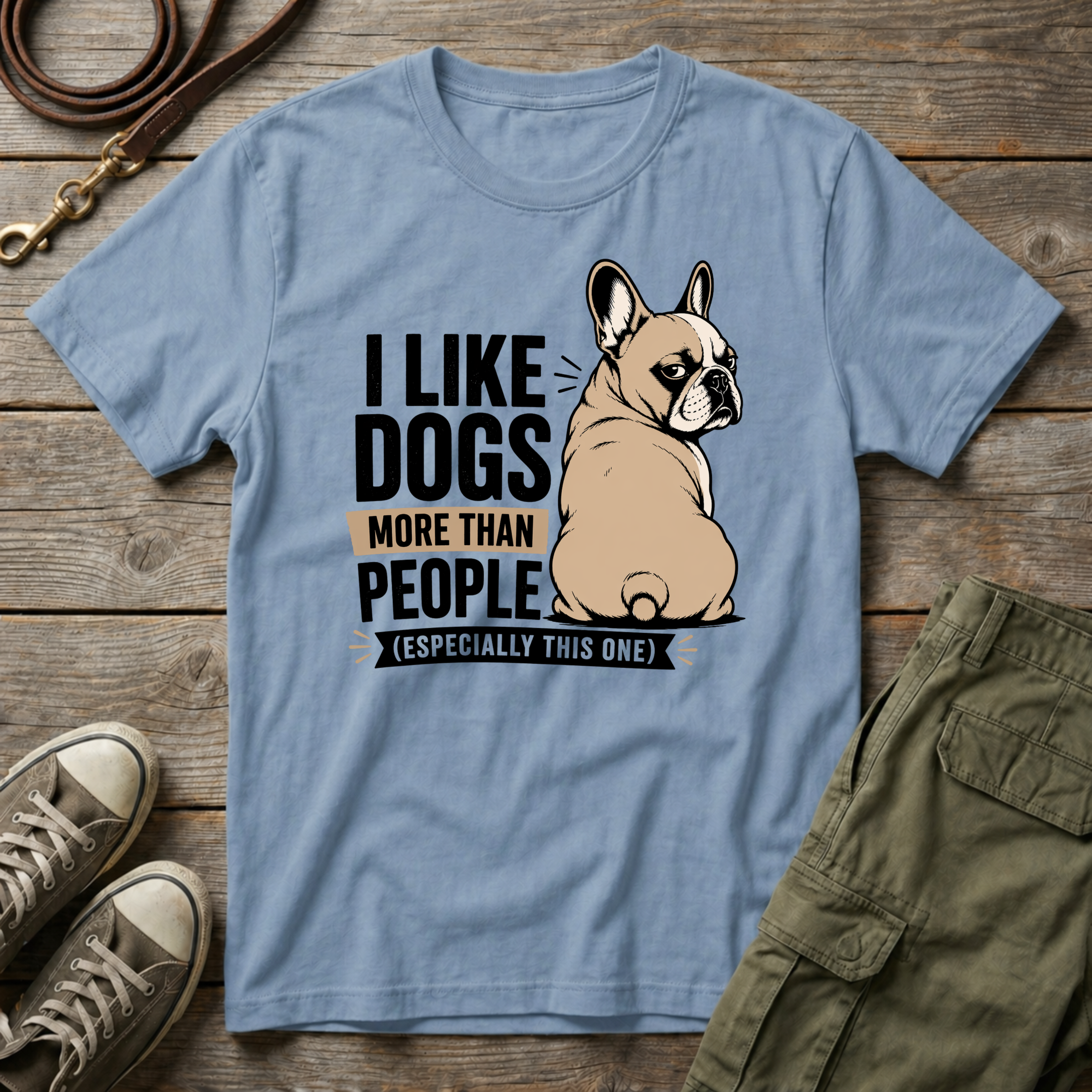 Frenchie More Than People T-Shirt