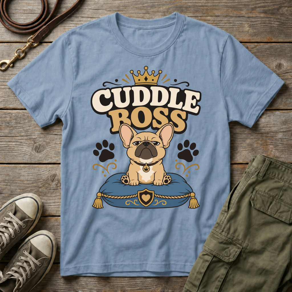 Frenchie Cuddle Boss T-Shirt