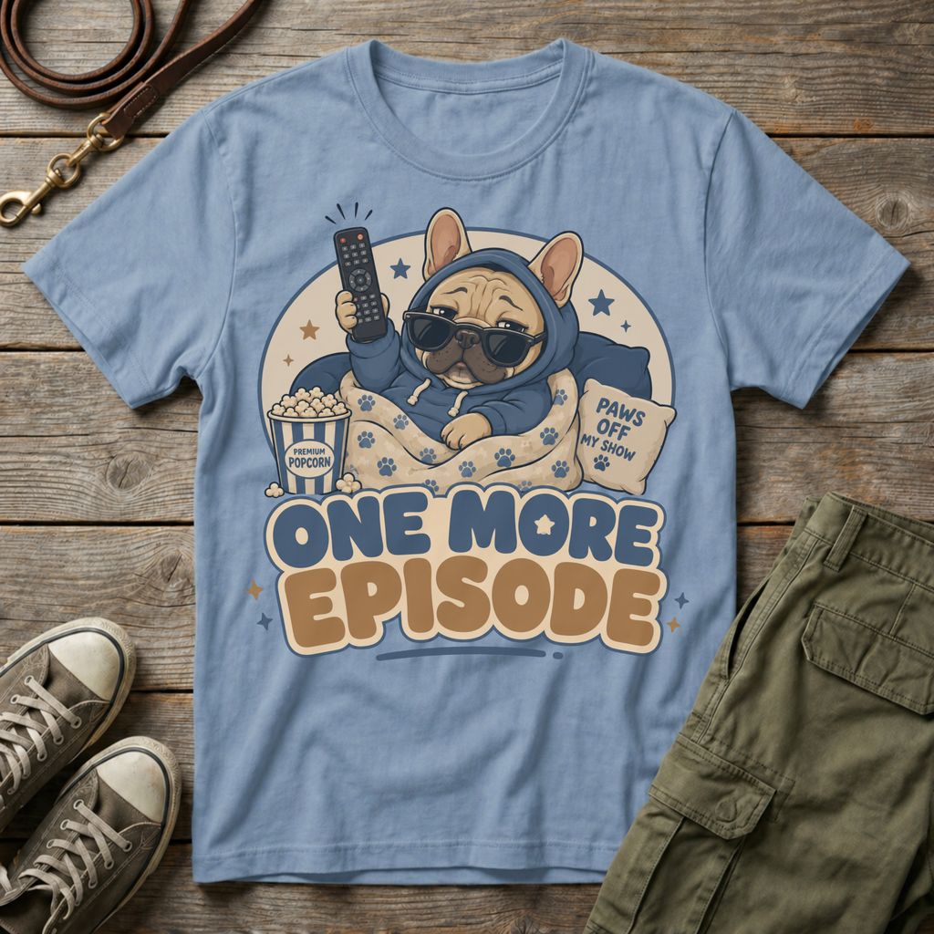 Frenchie One More Episode T-Shirt
