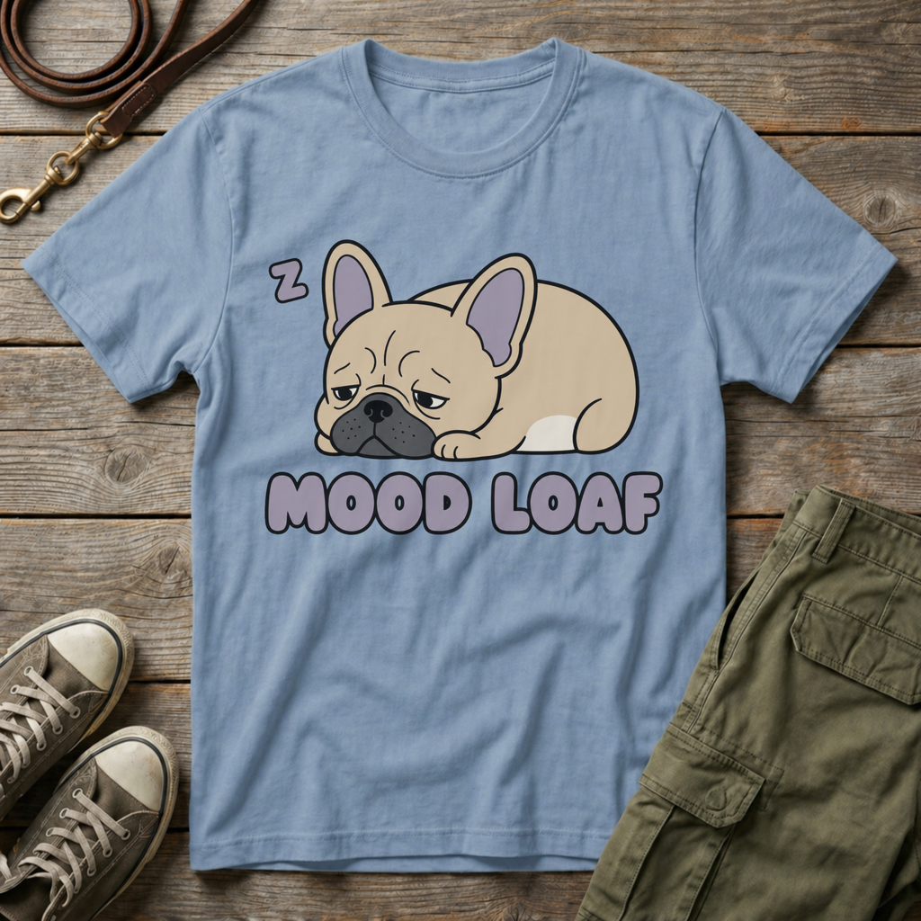 Frenchie Mood Loaf T-Shirt