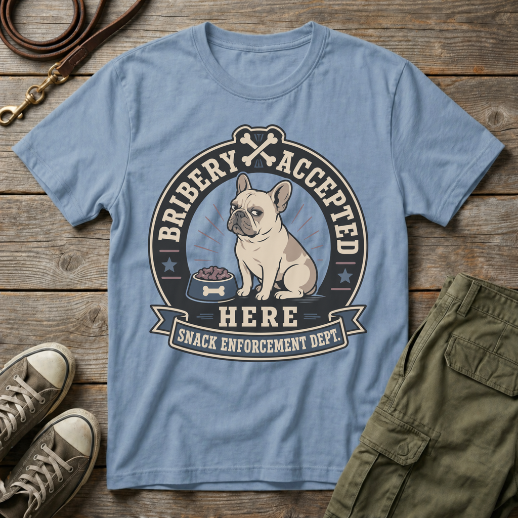 Bribery Accepted Here T-Shirt
