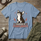 Frenchie Charged By Compliments T-Shirt