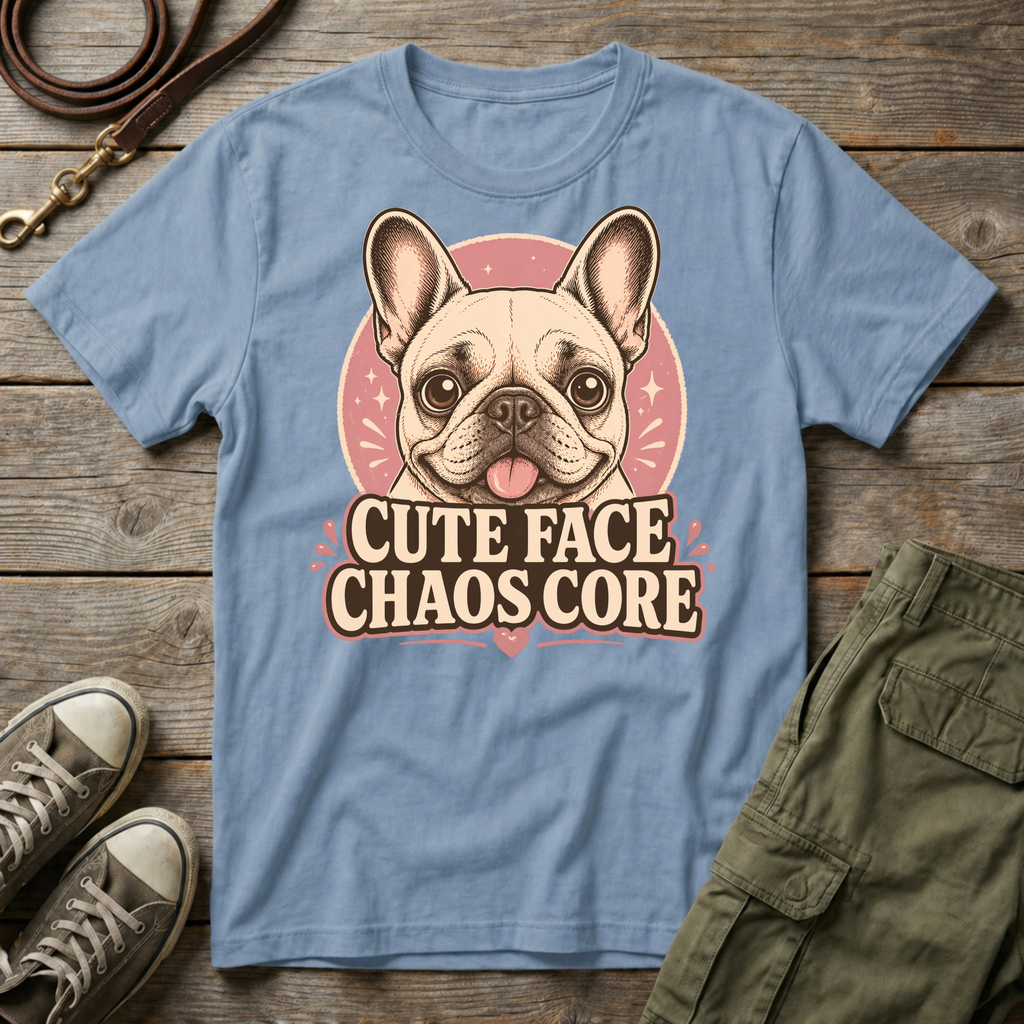 Frenchie Cute Chaos T-Shirt