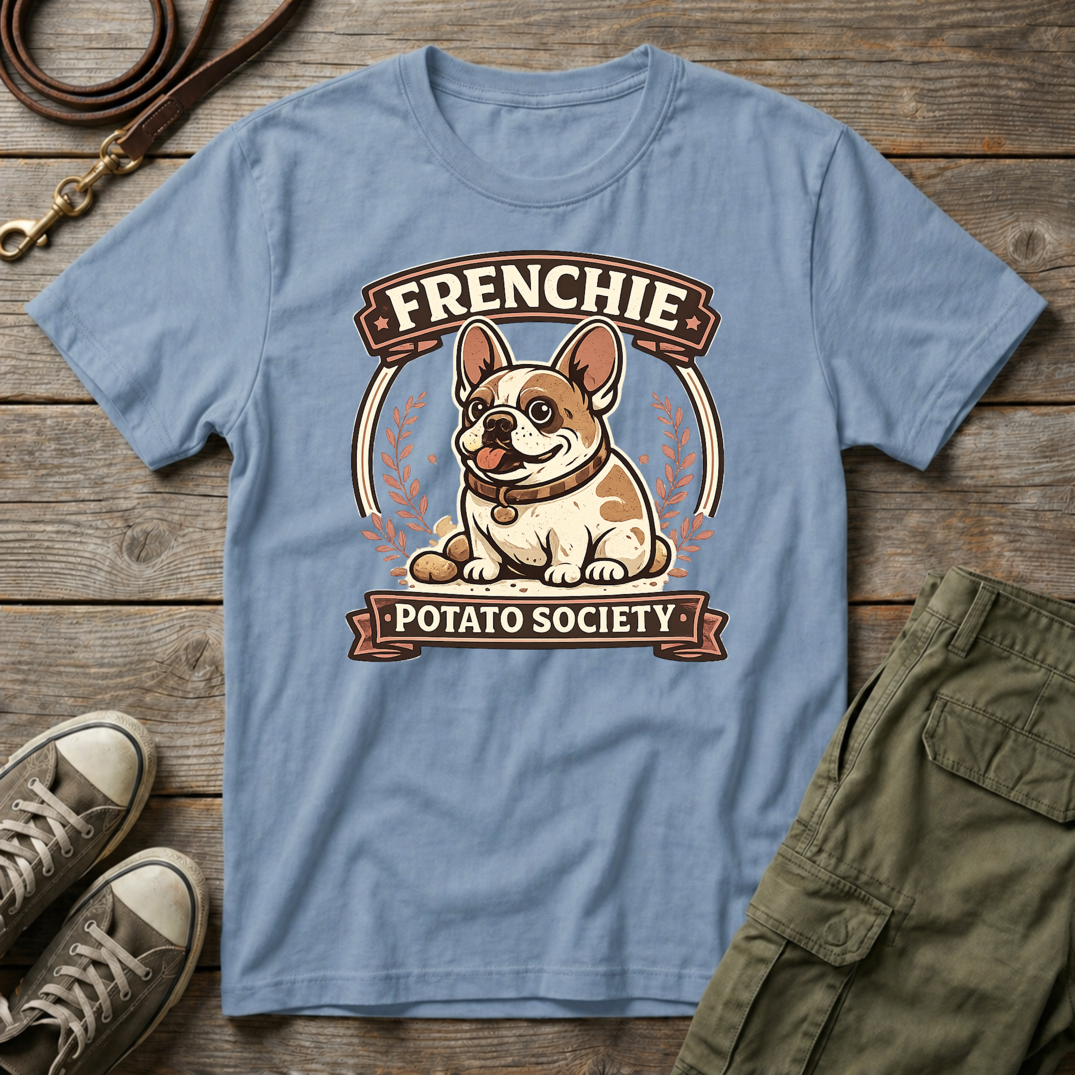 Frenchie Potato Society T-Shirt