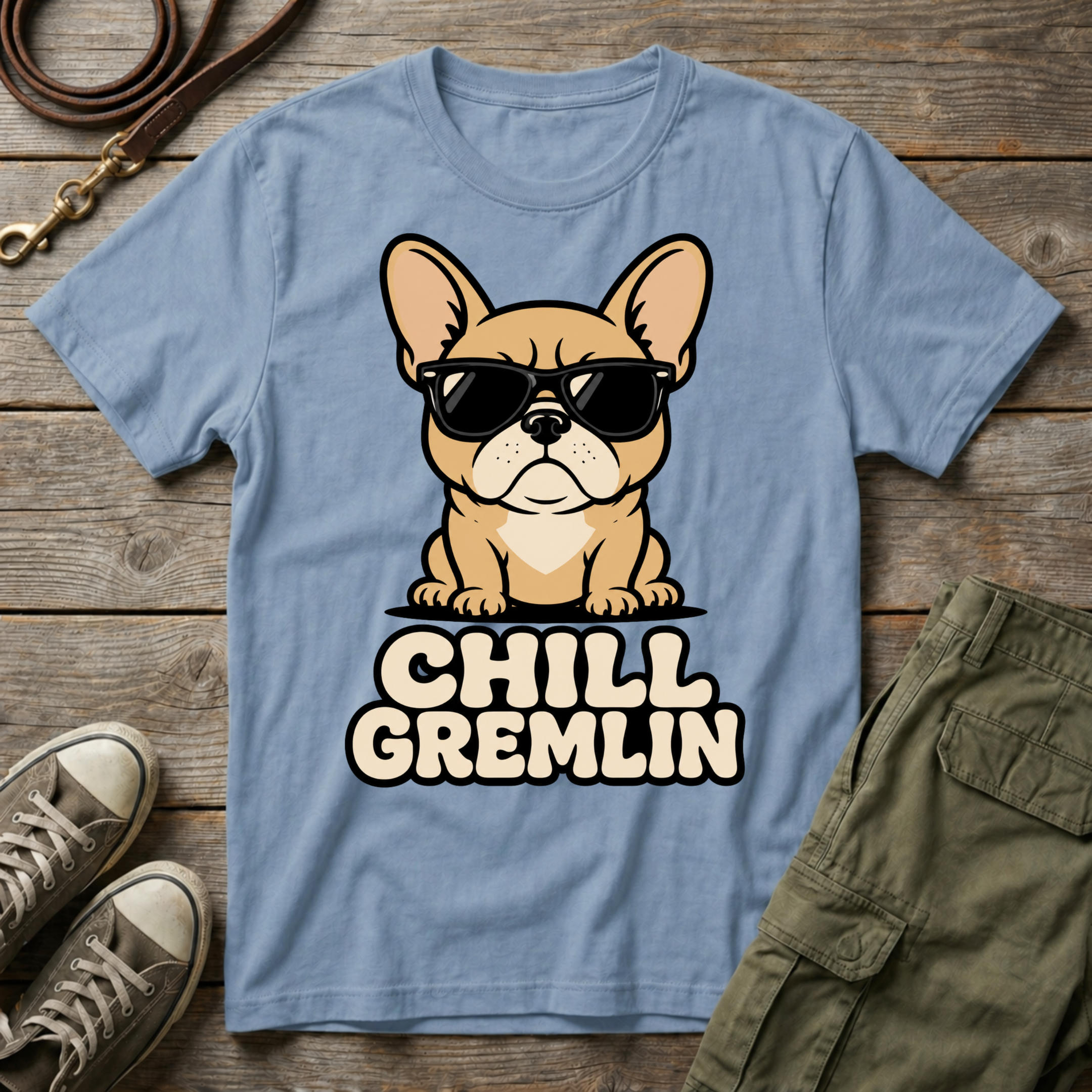 Frenchie Chill Gremlin T-Shirt
